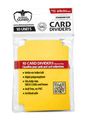 Ultimate Guard Card Dividers - Yellow